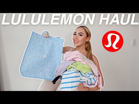 lululemon SUMMER try-on haul! *all new arrivals* 🤩☀️🍋🛍️