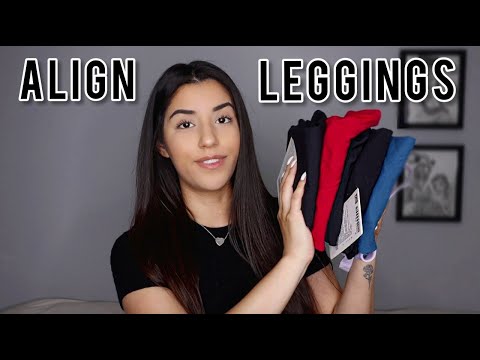 LULULEMON TRY ON HAUL – COMPARING THE DIFFERENT LENGTHS OF ALIGN LEGGINGS