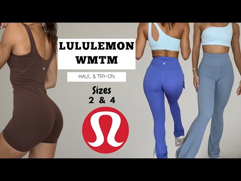Lululemon WMTM Try On Haul & Try on – Size 2 & 4