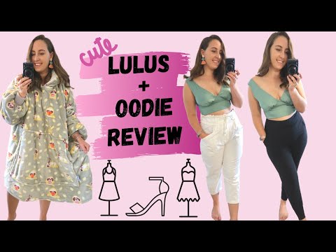 Lulus Dress Haul + OODIE Review!