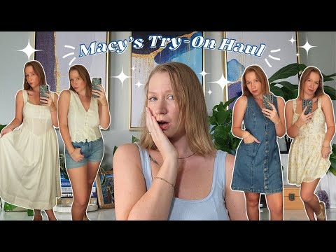 MACY'S TRY ON HAUL *Spring Season*
