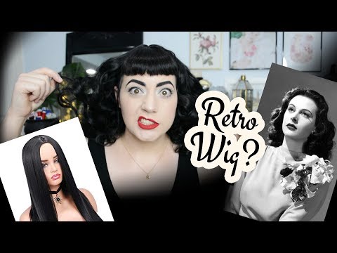 Making My Own Vintage Wig! // Trying out Rachel Maksy's Tutorial
