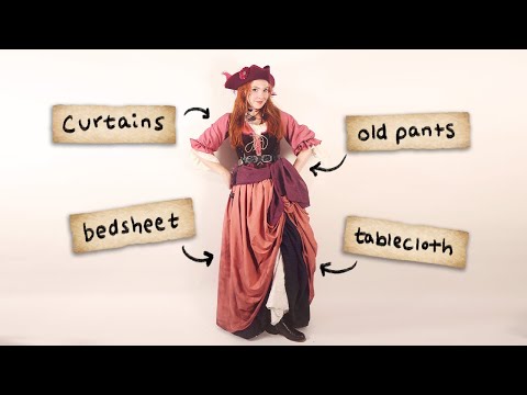 Making my 'Redd' Costume! (out of recycled materials cuz i'm a goblin)