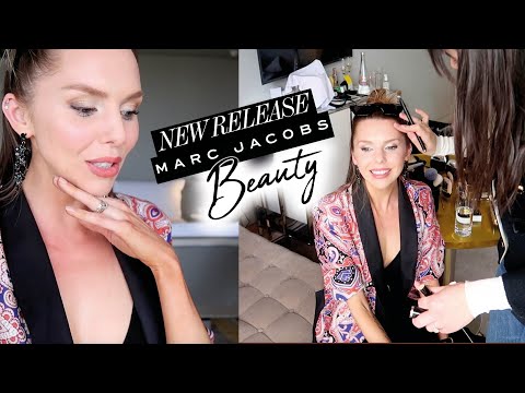 MARC JACOBS Global Artistry Ambassador does my Make Up! // NEW BEAUTY RELEASES!