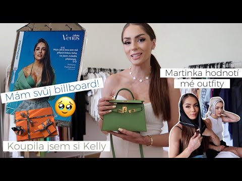 Martinka hodnotí moje outfity, mám billboard!!, story time s Kelly kabelkou | Týnuš Třešničková