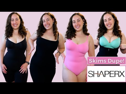 Massive SHAPERX Shapewear Try On Haul and Review | Skims Dupe!