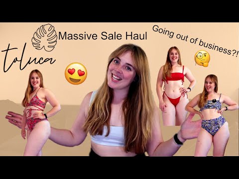 Massive Toluca Sale Swim Haul | Bikinis and Onepieces | Going Out Of Business Sale?!