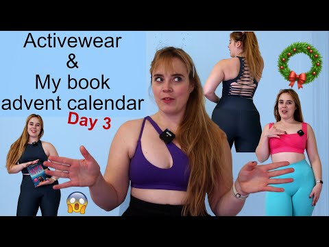 Matching My Activewear Outfits To This Book Cover! | Book Advent Calendar Day 3