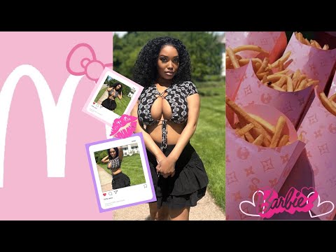 McDonald’s mukbang, hamburgers, french fries and slushy drink ￼| Misswandaxo ♡
