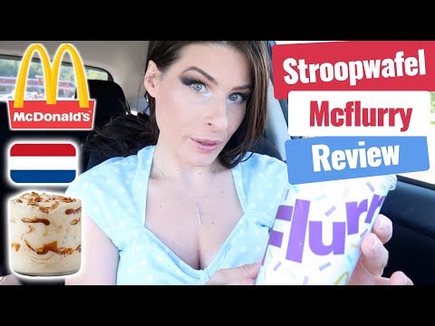 McDonald's Stroopwafel McFlurry Review & Chit Chat 🍦