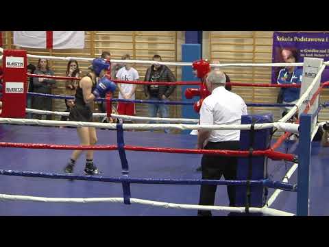 Mecz bokserki Polska-Anglia – Gródek nad Dunajcem – Patrycja Bednarek – Emily Monks – zvami.tv