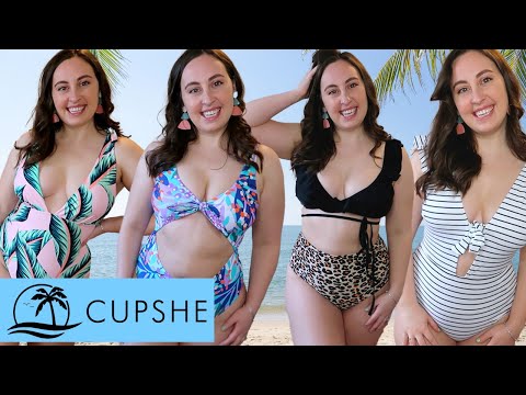 Mega CUPSHE Bikini Review and Try On | Multiple Styles and Coverage Types