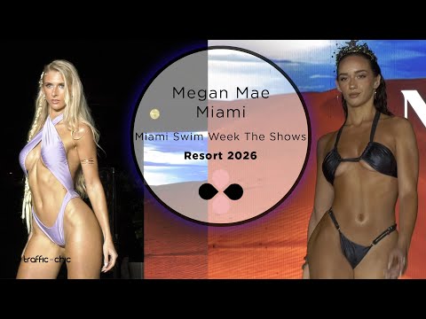 Megan Mae Miami Swim Week The Shows Resort 2026 – 4K