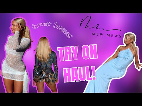 MEWMEWS FASHION TRY ON HAUL & REVIEW!! Sponsored
