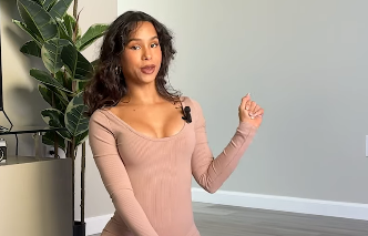 MilianFit Has Sexy Hair For Yoga Poses