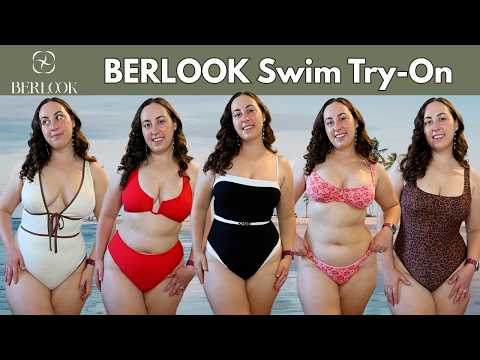 Midsize Swimsuit Try-On Haul + Review | BERLOOK Swimwear Haul
