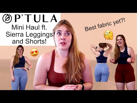 Mini P'tula Try On Haul | Sierra Shorts & Leggings | Softest & Best P'tula Fabric Yet?!