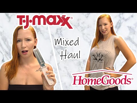 MIXED HAUL WITH HOMEGOODS AND TJ MAXX * Interesting Finds*