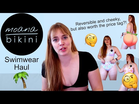 Moana Bikini Try On & Review | Reversible Cheeky Designs That Are Worth The Price Tag?!