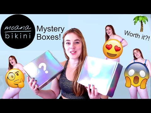 Moana Bikini's Mystery Boxes | Bikini Unboxing, Try On & Review!