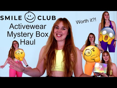 Moana Smile Club Activewear Mystery Boxes Try On Haul | Best Sports Bras & Leggings For Summer?!