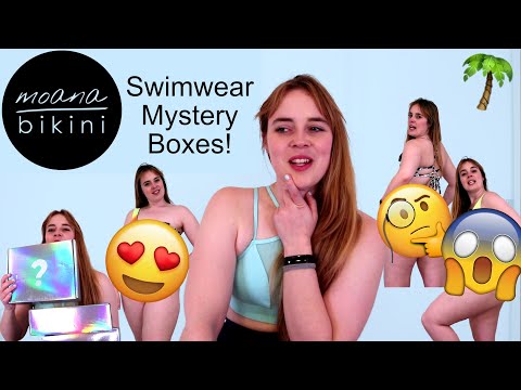 Moana Swimwear Mystery Boxes | Bikinis & One Pieces | Try On & Review | Worth It?!