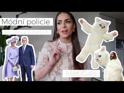 MÓDNÍ POLICIE: Maskot kočky na MET GALA? Líbil se mi look první dámy? | Týnuš Třešničková