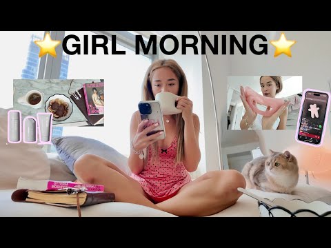 MORNING ROUTINE VLOG! just a girl living in nyc, waking up at 10am, it’s fall!!