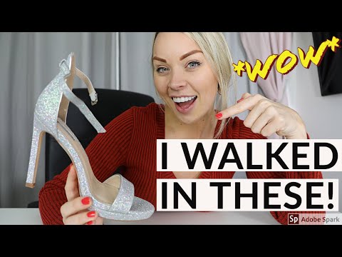 MY AMAZING NEW GLITTER SHOES! 👠