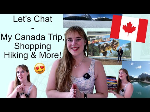 My Canada Trip | Travel Vlog | Q&A | Get To Know Me | Banff, Mountains, Bears, Books & More!