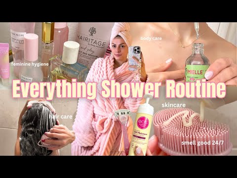 MY EVERYTHING SHOWER ROUTINE|🛁 the ultimate guide to the everything shower