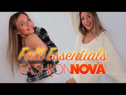 my fall essentials w/ FASHION NOVA!!! massive try on haul! | Kendra Rowe
