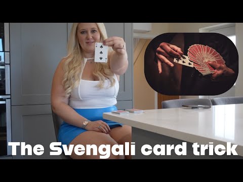 My First Card Trick – The Svengali