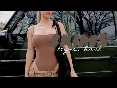 my skims favorites try-on haul