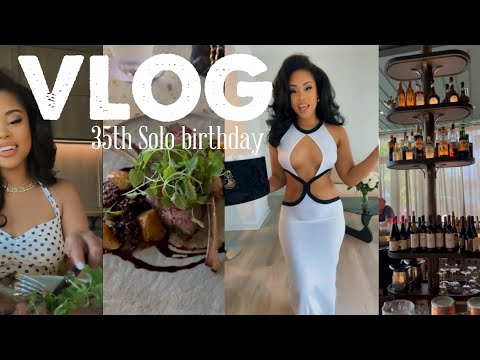 MY SOLO 35th BIRTHDAY VLOG 🎉‼️