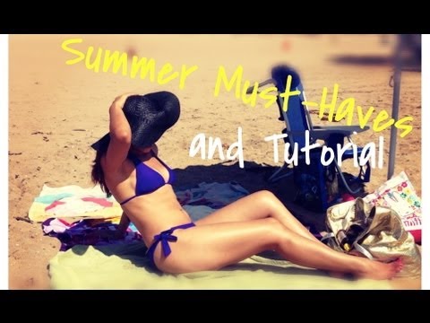 My Summer Beach Favorites and tutorial