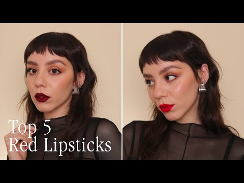 My Top 5 Red Lipsticks for the Holidays | Holiday