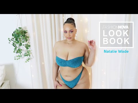 Natalie Wade Fashion Nova Curve Lookbook – 4K