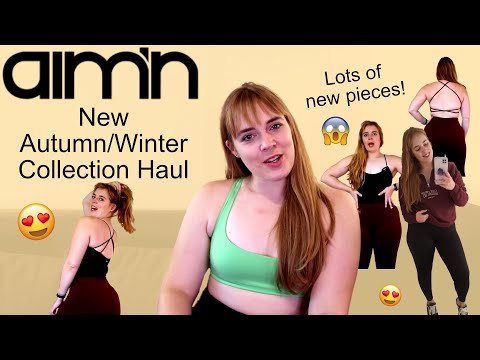 New Aim'n Autumn/Winter Collection Haul | Tons Of New Pieces & Colours! Try On & Review