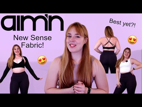 New Aim'n Sense Fabric Try On & Review | Best, Softest & Stretchiest Fabric Yet?!