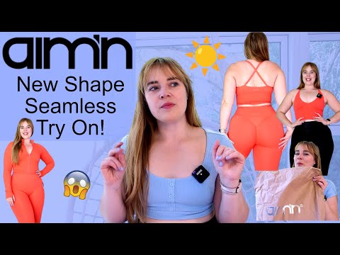 New Aim'n Shape Seamless Try On & Review! | Tangerine Everything| Is It Squatproof?!