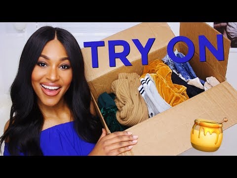 New Clothes Try On Haul HoneyBum