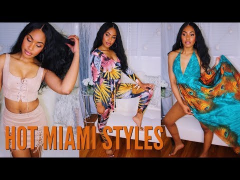 NEW Hot Miami Styles Try On Clothing Haul
