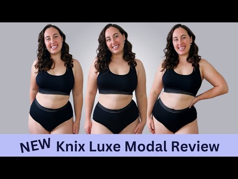 NEW Knix Luxe Modal Bra + Undies Reviews