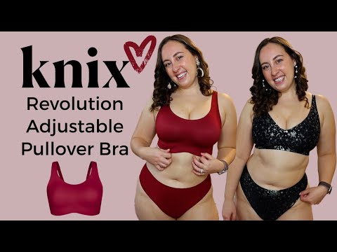 NEW Revolution Adjustable Pullover Bra Review | Knix Wireless Bras