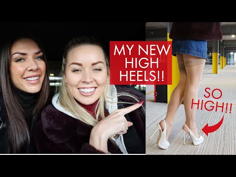 NEW SHOES DAY!! *WOW SO TALL*