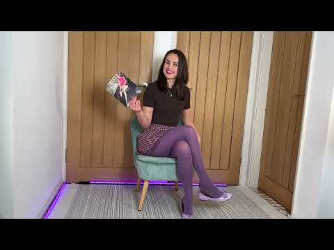 New Trasparenze Spring Collection! Floral Patterns & Faux Garter Tights | Fashion Pantyhose