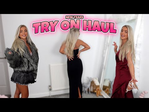 New Year's Eve Party Outfits | Try-On Haul