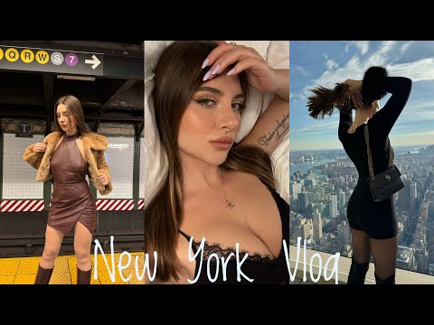 New York Vlog | traveling, work, outfits