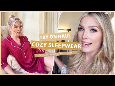 Nightgown Try on Haul | Ekouaer ft. Allee Sutton